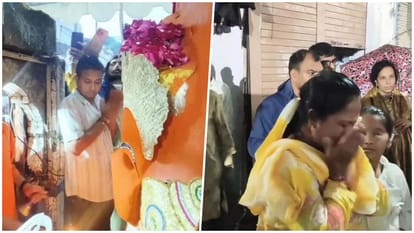  विदा होते ही छलक उठीं श्रद्धालुओं की आंखें