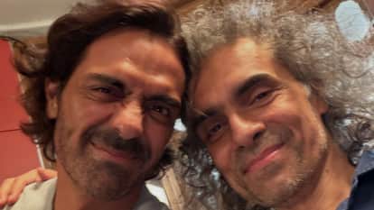 Arjun Rampal wraps O Saathi Re shoot shares pics with Aditi Rao Hydari And imtiaz ali