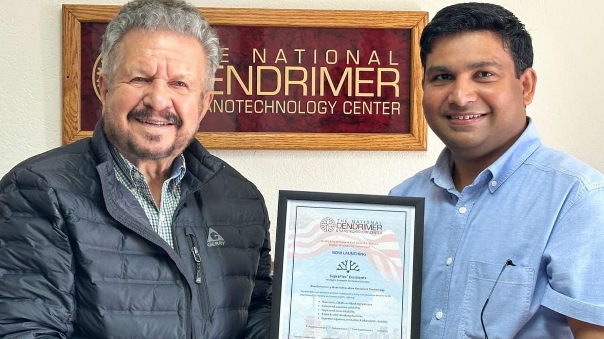 Achievement of Mirzapur doctor Nano-excipient technology developed in the US receives patent in India