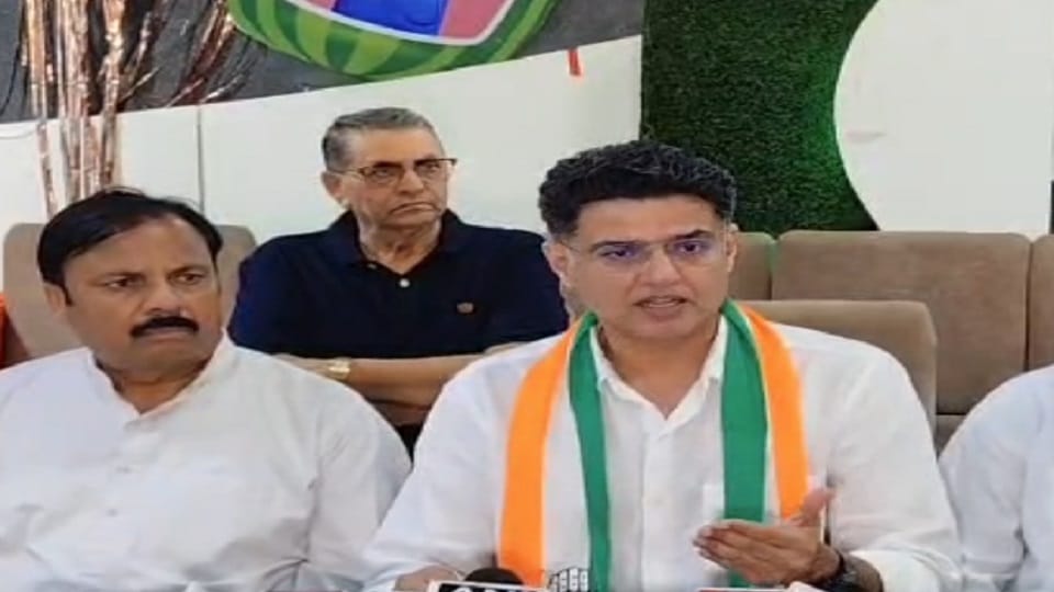 Congress to contest Punjab polls alone Sachin Pilot says alliance likely in UP targets BJP in Ghaziabad