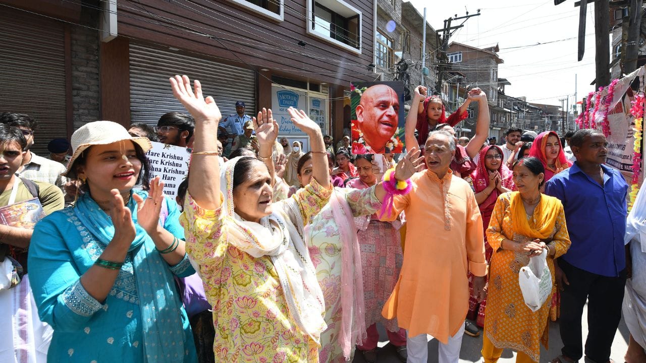A message of harmony from Lal Chowk to those spreading hatred.
