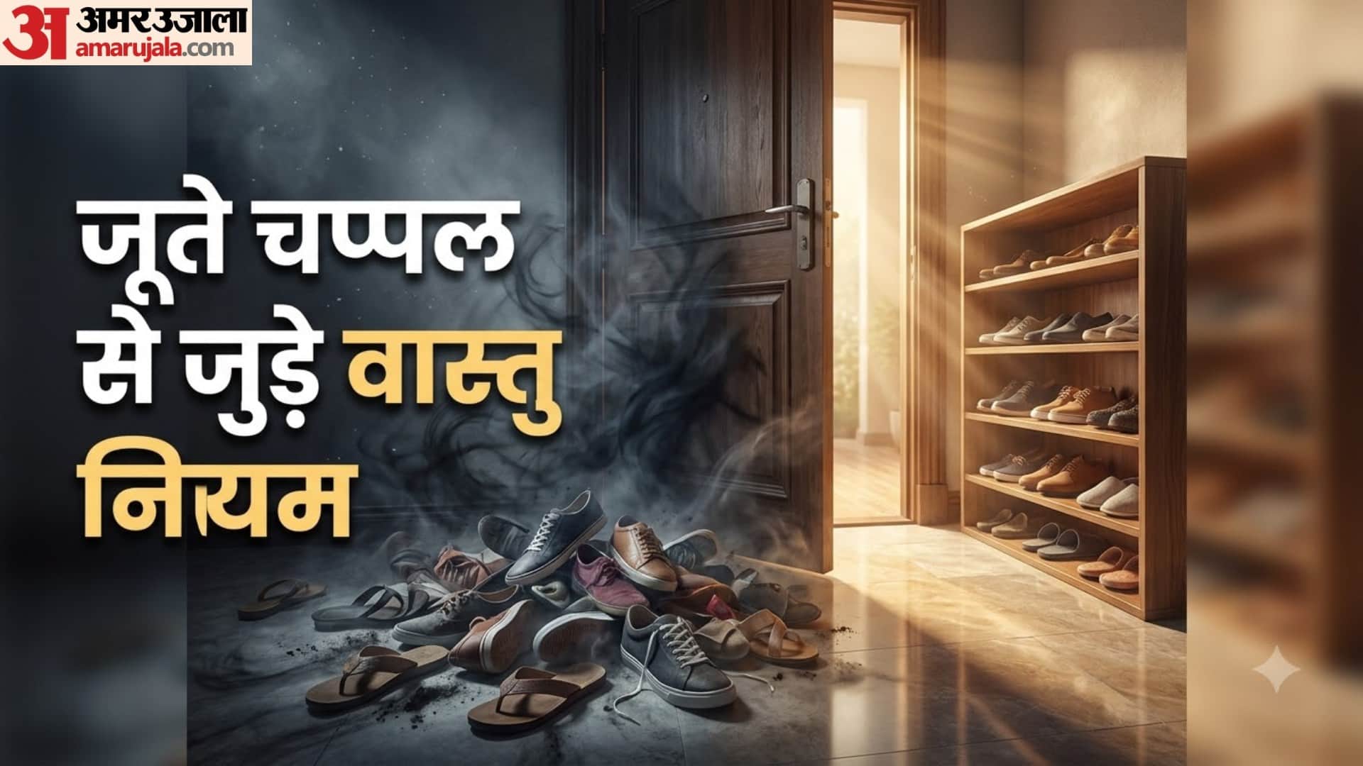 जूते-चप्पल से जुड़े वास्तु नियम