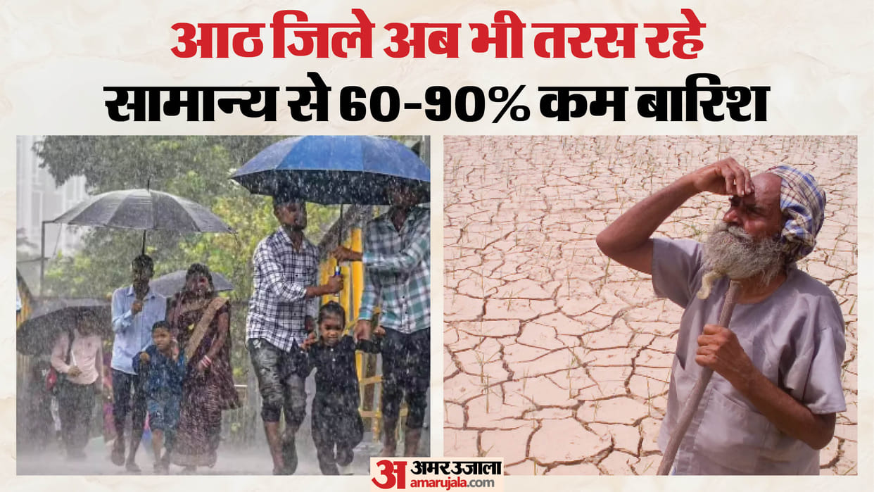 UP: Heavy rainfall, yet these 28 districts remain parched; stark disparity in monsoon bounty; find out the rea