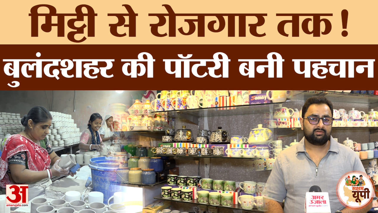 Bulandshahr Ground Report: मिट्टी से बने हुनर की कहानी, बुलंदशहर की पॉटरी ने बनाई खास पहचान