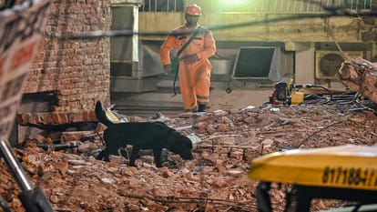 Delhi building tragedy reality narrow lanes, dilapidated buildings three children to a room ₹15,000 per bed