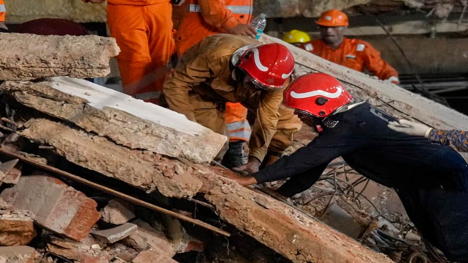 Construction underway in basement of 55-square-yard building MCD unaware Satya Niketan incident raise question