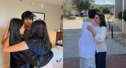 Farah Khan Shirish Kunder Triplets Leave Mumbai For US Universities Study In 3 Different Cities