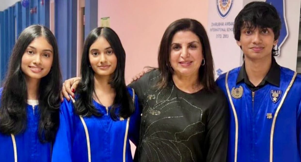 Farah Khan Shirish Kunder Triplets Leave Mumbai For US Universities Study In 3 Different Cities