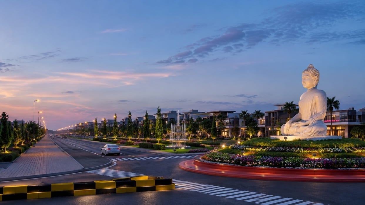 Gautam Buddha Chowk to be built opposite Gandhi Udyan Park in Bareilly