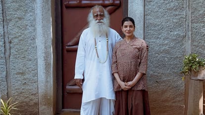Samantha Ruth Prabhu do gau seva In Pregnancy shares photos from Isha Foundation