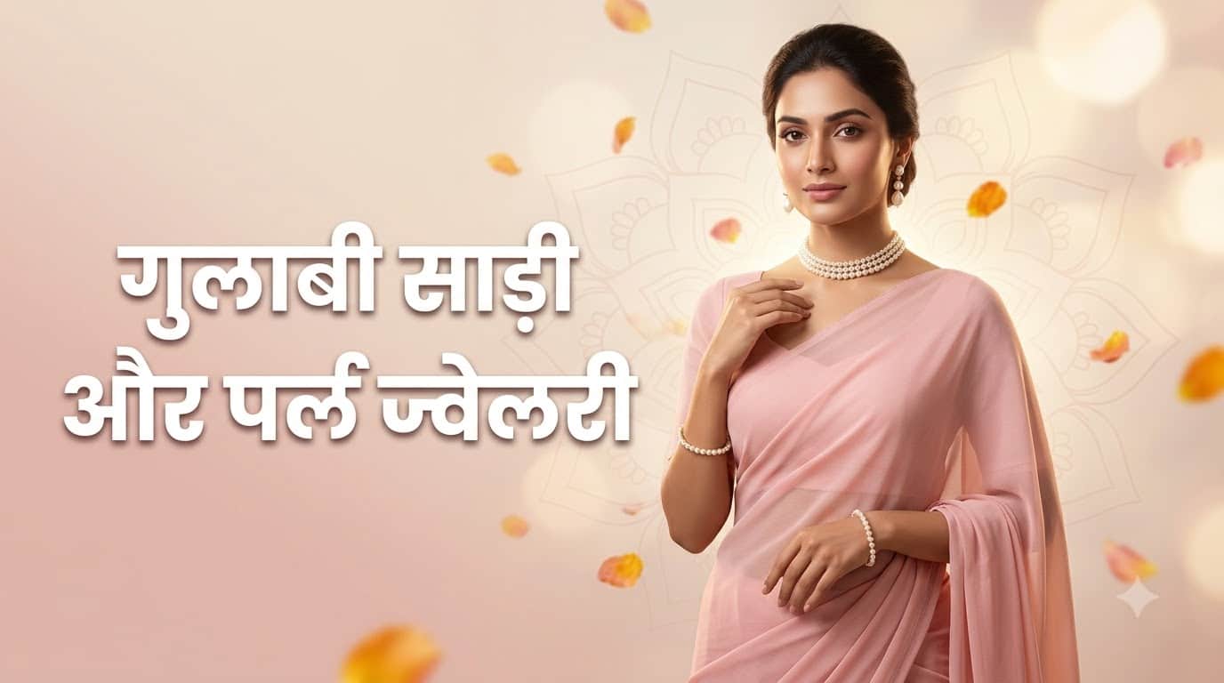 साड़ी के साथ ज्वेलरी