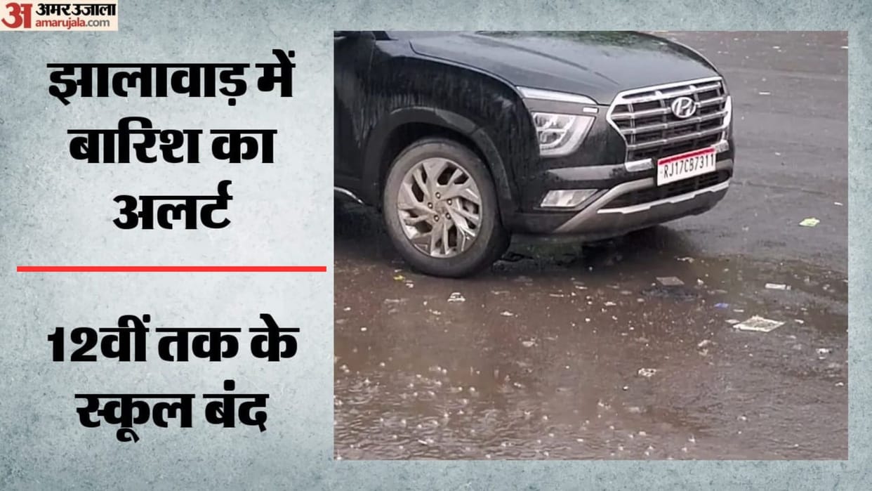 Rain continues in Jhalawar, orders issued for school closure