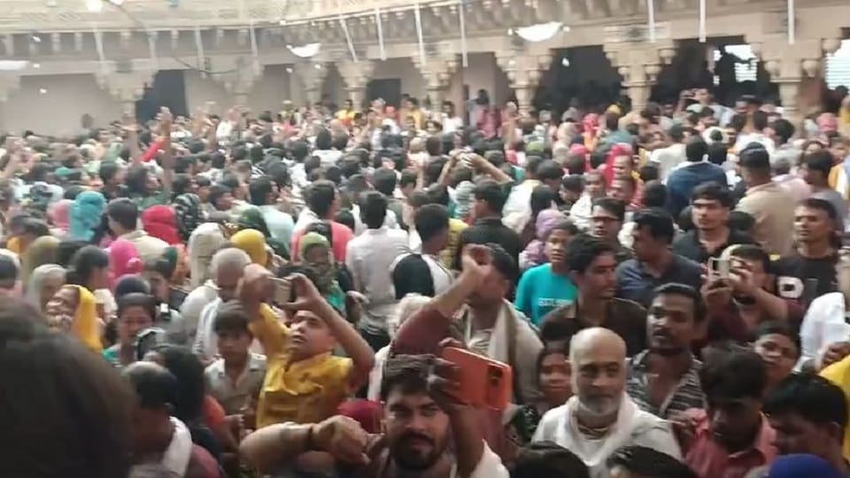 joy of Nandotsav pervades Nandgaon following Shri Krishna Janmashtami in  mathura