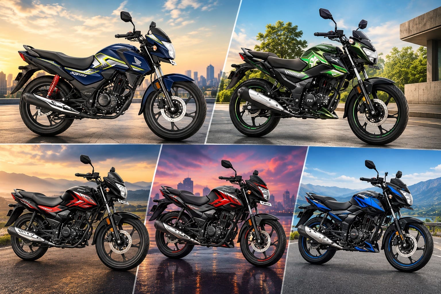 पांच शानदार 125cc बाइक