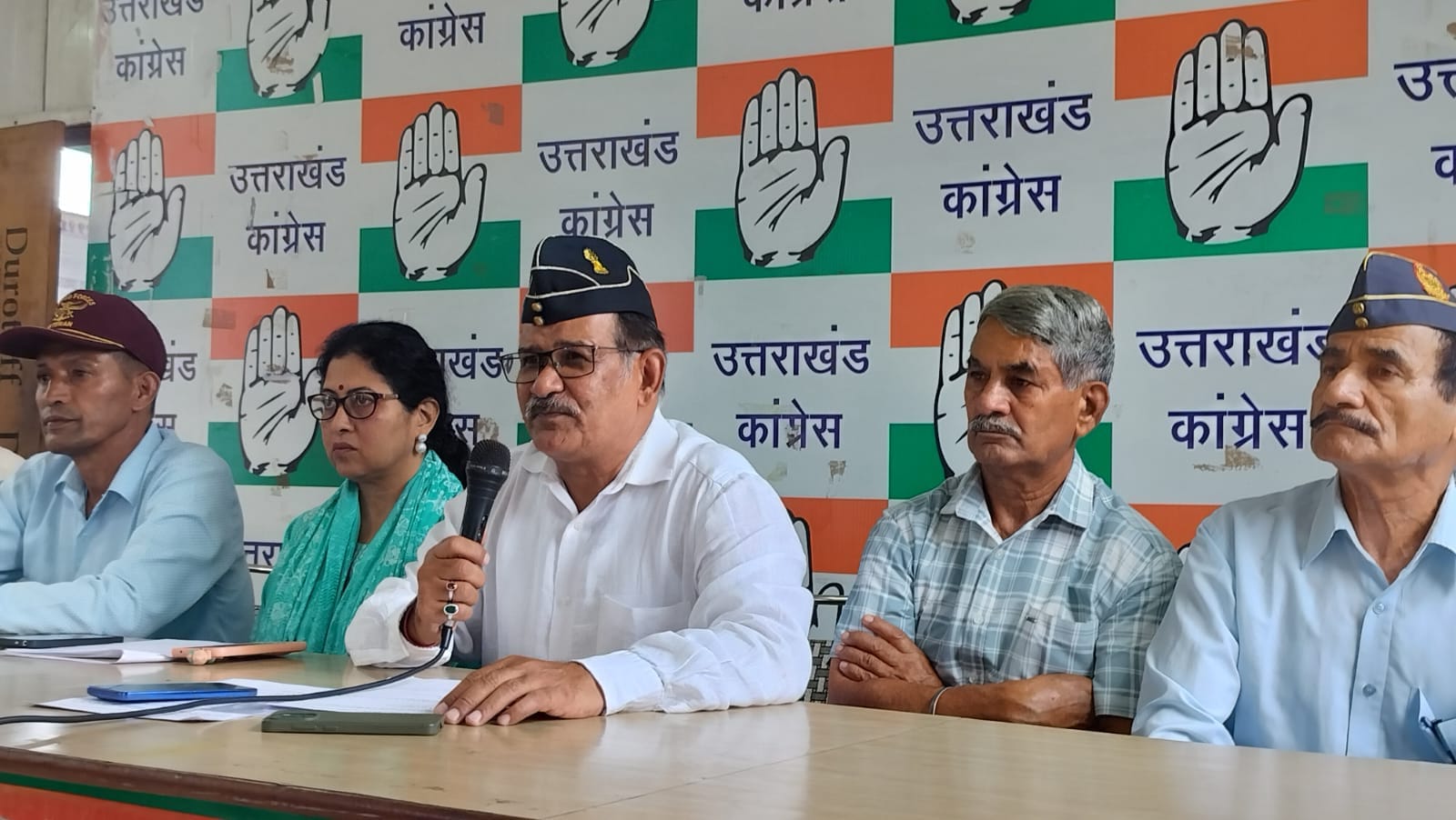 Congress hits back at Ganesh Joshi statement Ram Singh Negi says he is playing vote bank politics over Martyr