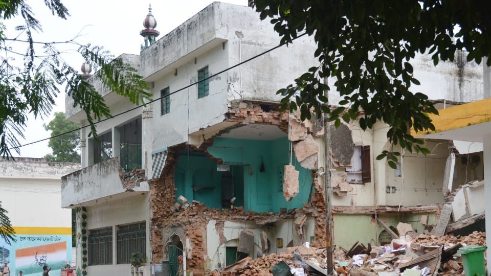 Saharanpur mosque demolition City Magistrate court declared mosque illegal In its 35-page order
