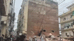 Horrifying images of the building collapse in Delhi