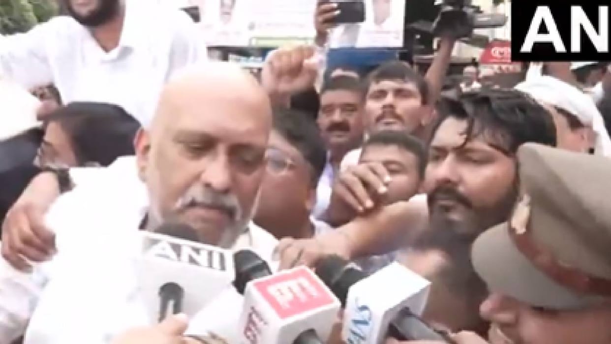 UP Congress launches protest against the demolition of a mosque in Saharanpur; Ajay Rai detained; alleges gov