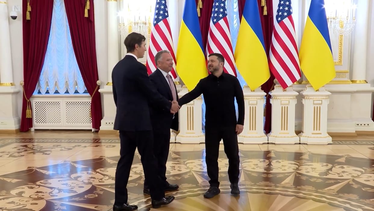 US envoys Witkoff and Kushner hold talks in Ukraine after meeting with Putin