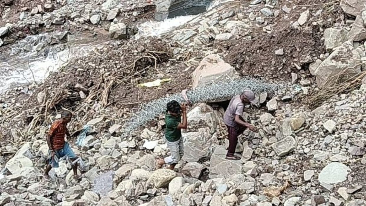 kalka shimla railway track bridge 57 repair damaged again