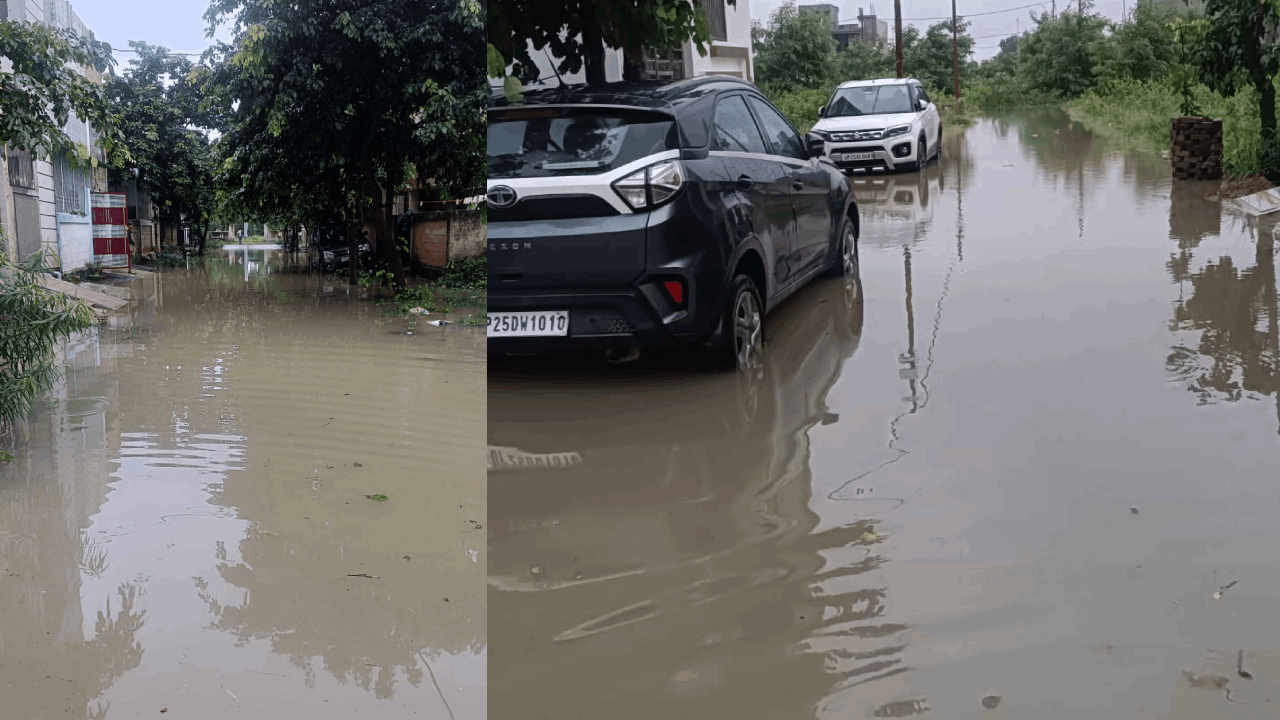 weather today update Rainfall in Bareilly has broken records 381-1 mm of rain in 24 hours photos