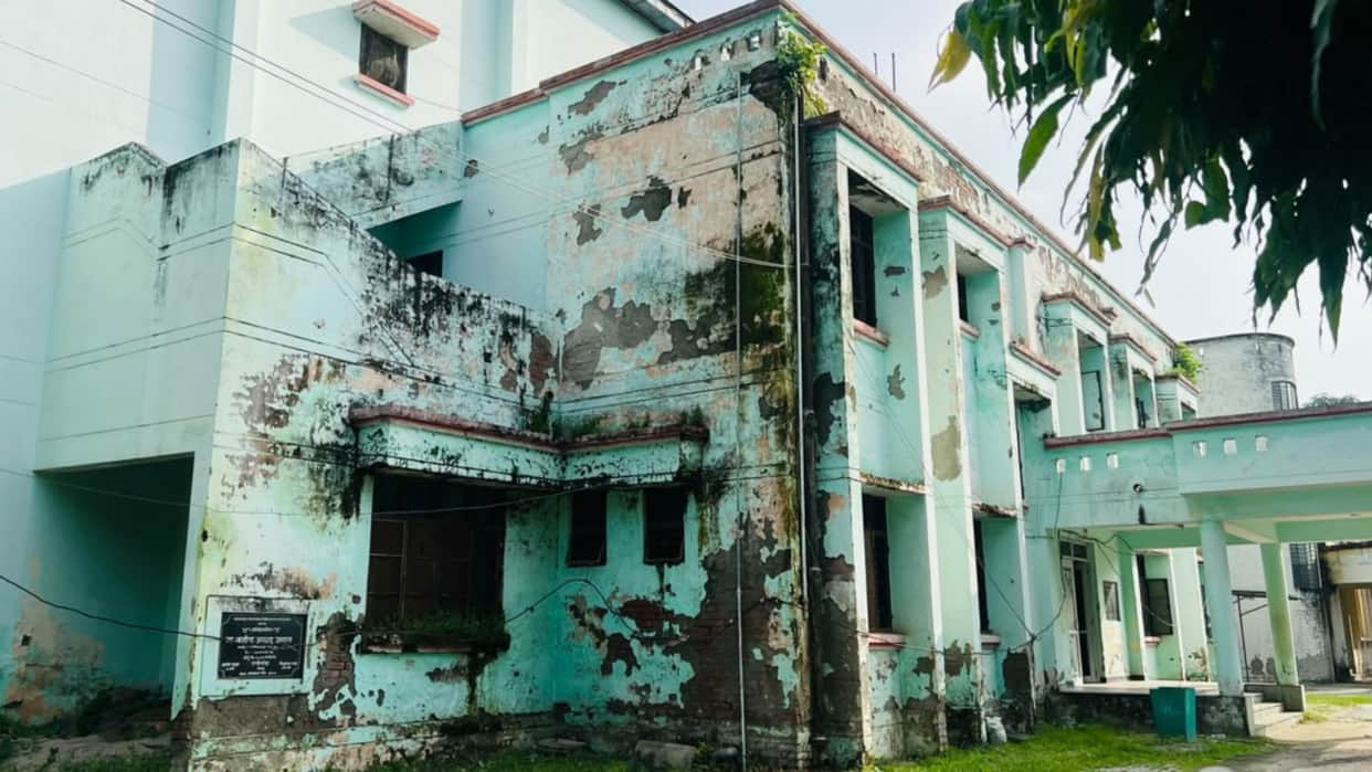 Mau Dilapidated multi-purpose sports hall stadium awaits tender athletes express disappointment