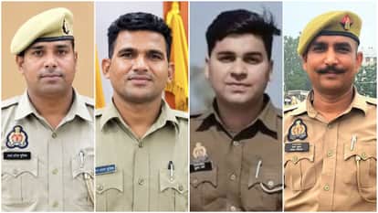 चार सिपाही निलंबित