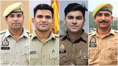 चार सिपाही निलंबित