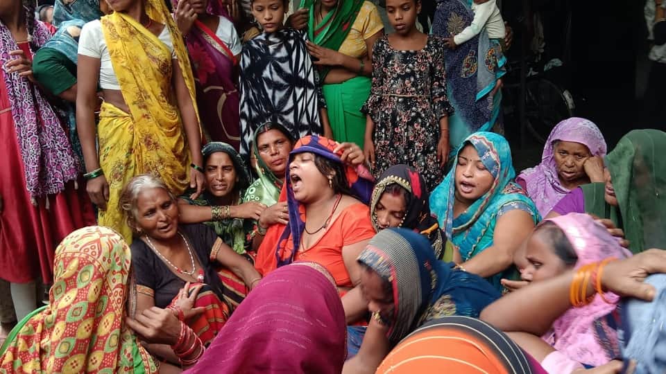 Two children drowned while bathing in a deep pit