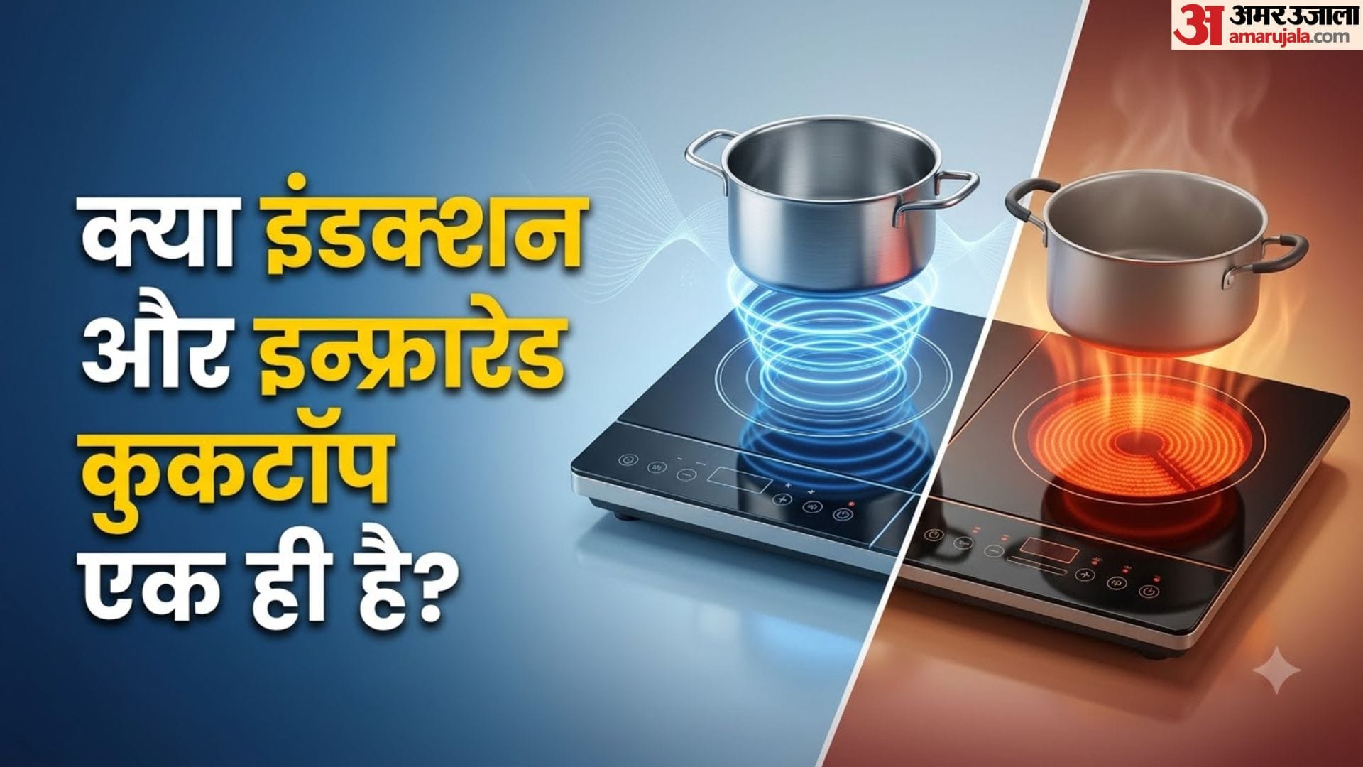 इंडक्शन और इन्फ्रारेड कुकटॉप