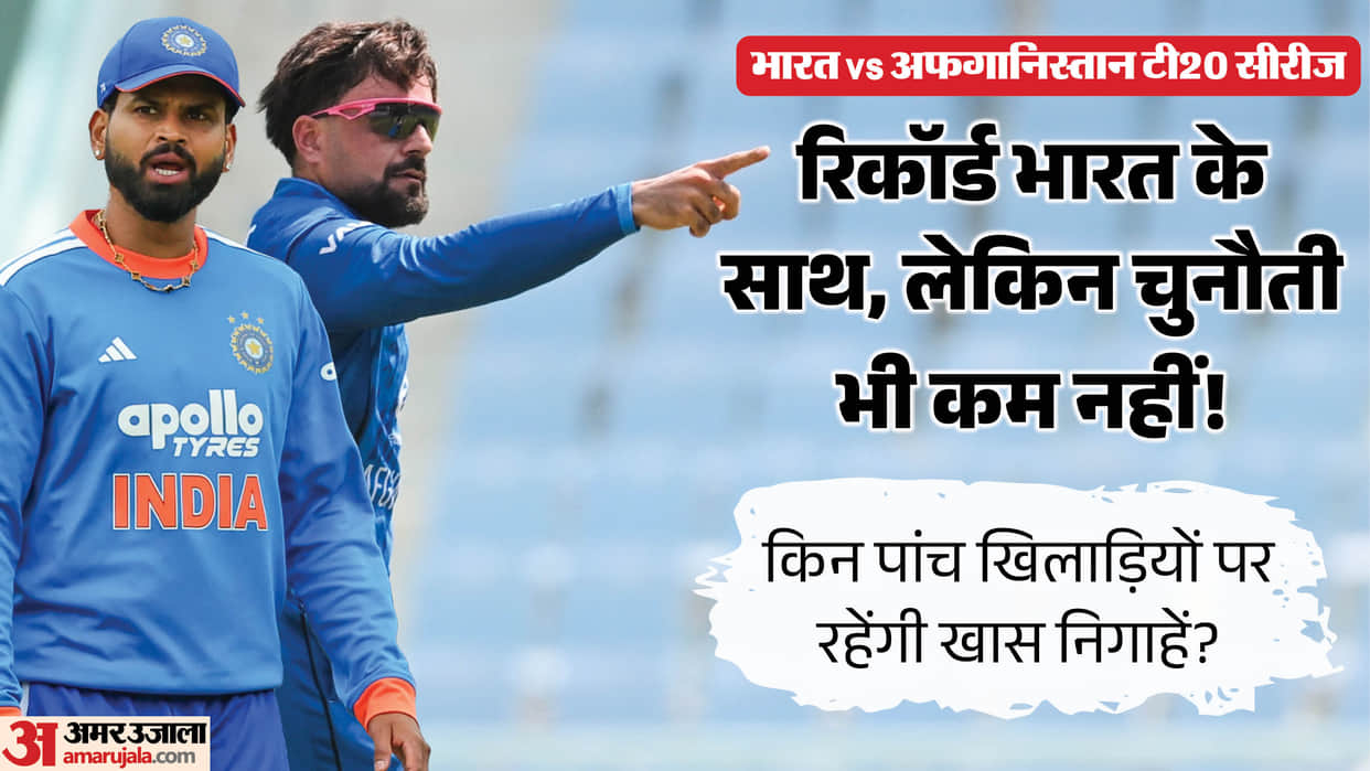 India vs Afghanistan T20I Series: Five Indian Players to Watch Out For as Shreyas Iyer-Led Side Eyes Dominance
