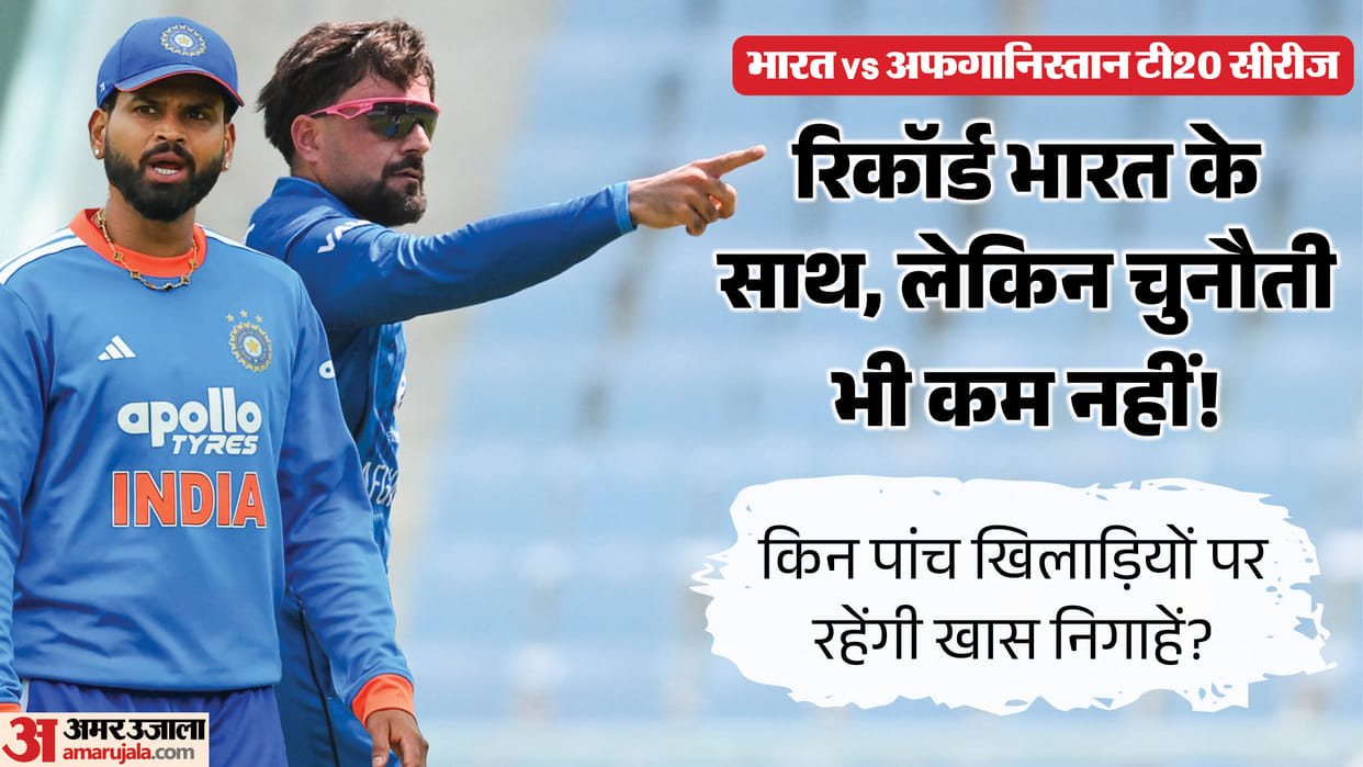 India vs Afghanistan T20I Series: Five Indian Players to Watch Out For as Shreyas Iyer-Led Side Eyes Dominance