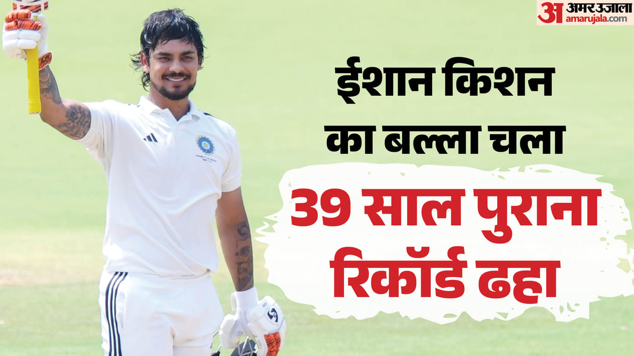 Ishan Kishan Joins Yashasvi Jaiswal: 5 Batters to Score Double Centuries in Duleep Trophy Final