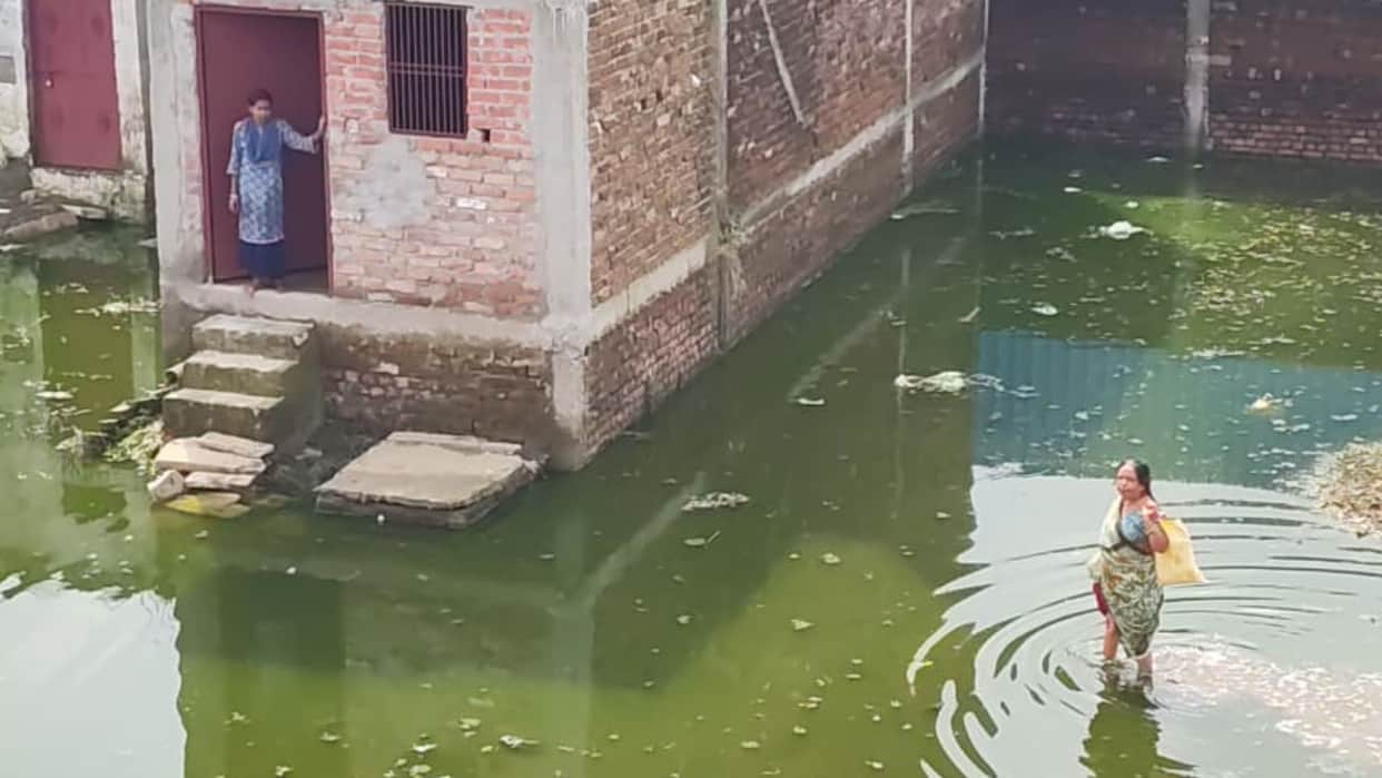 Varanasi Ganga water level could rise seven days receding water led increased problems filth and debris