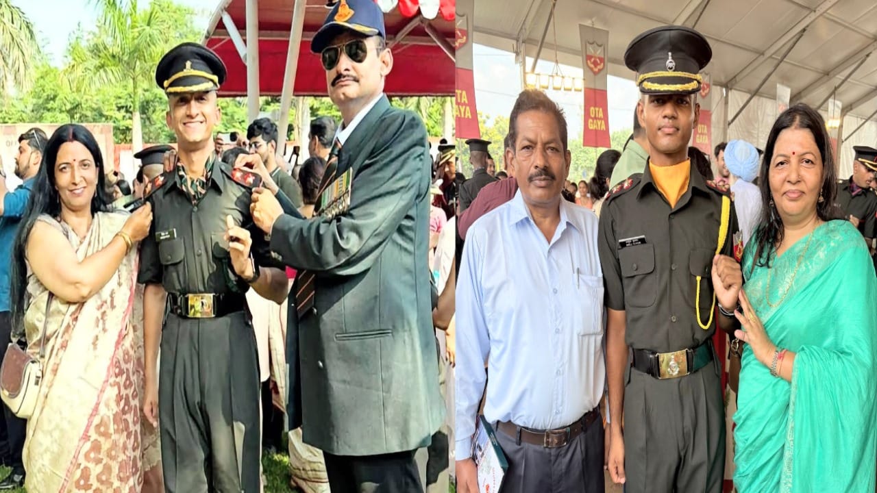 रितेश राणा और अनुज कुमार सेना में बने लेफ्टिनेंटञ
