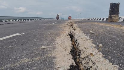 Ram Vangaman Path’ fails even before inauguration; 4400-crore road caves in at four spots within a 100-meter