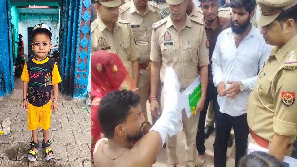 Uproar over death of three-year-old child at hospital in agra
