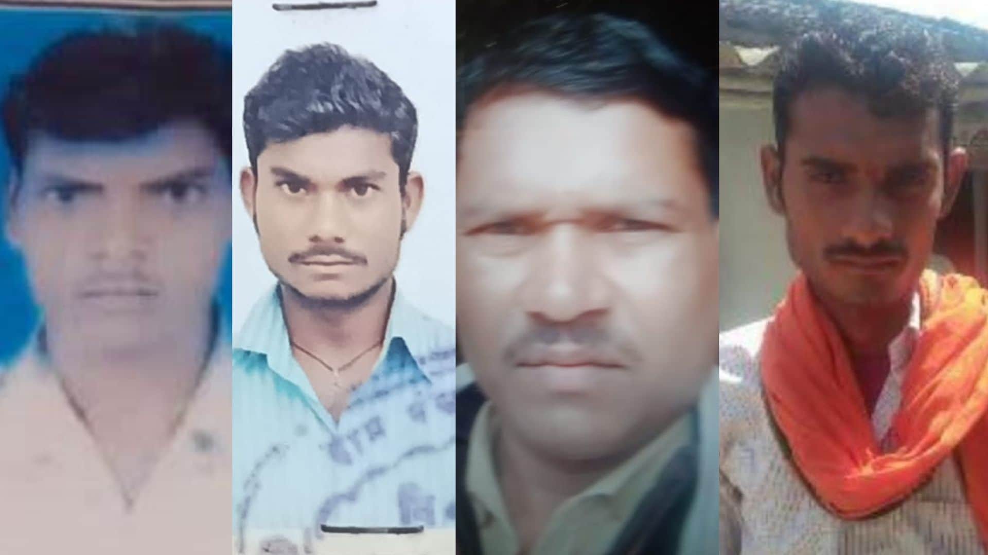 Mirzapur crusher plant accident last rites performed of four laborers from Sonbhadra