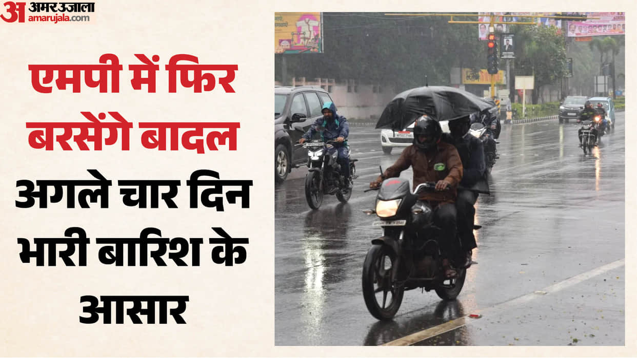 Monsoon Bountiful in MP: Heavy rain alert for several districts; rainfall expected for four days; dam gates op