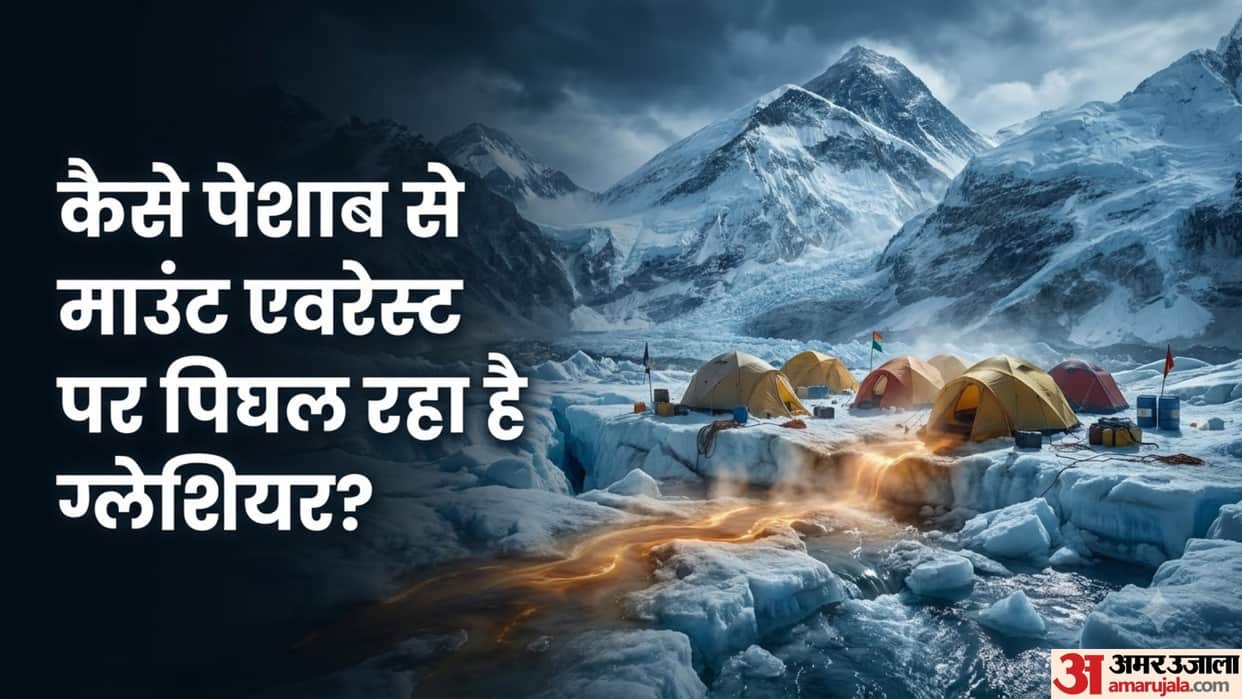 Mount Everest Glacier Is Melting Faster Because Of Human Urine Study science news in hindi