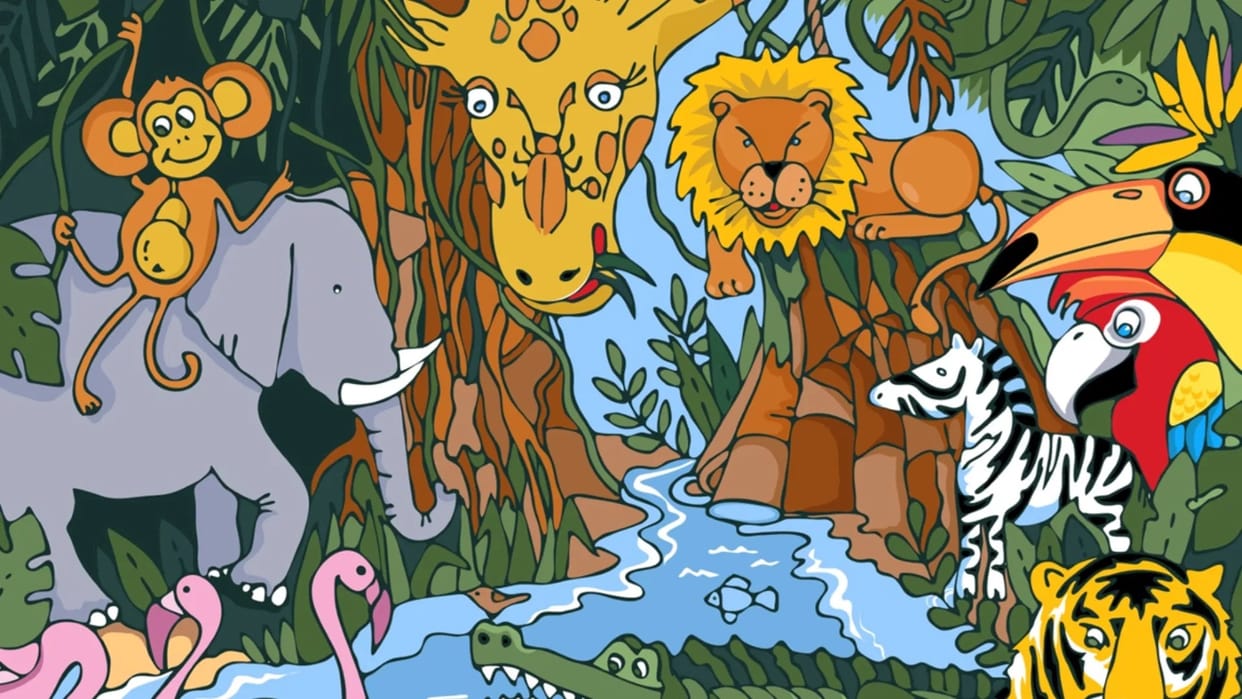 Optical Illusion IQ Test Brain Test Can You Spot Snake in 9 Seconds