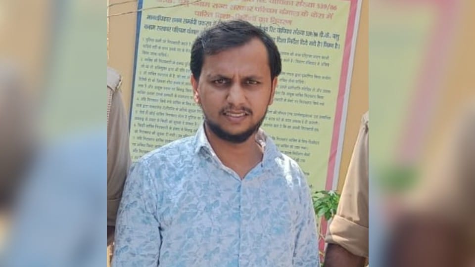 Priyanshu Gupta prime accused in codeine syrup case arrested from Agra
