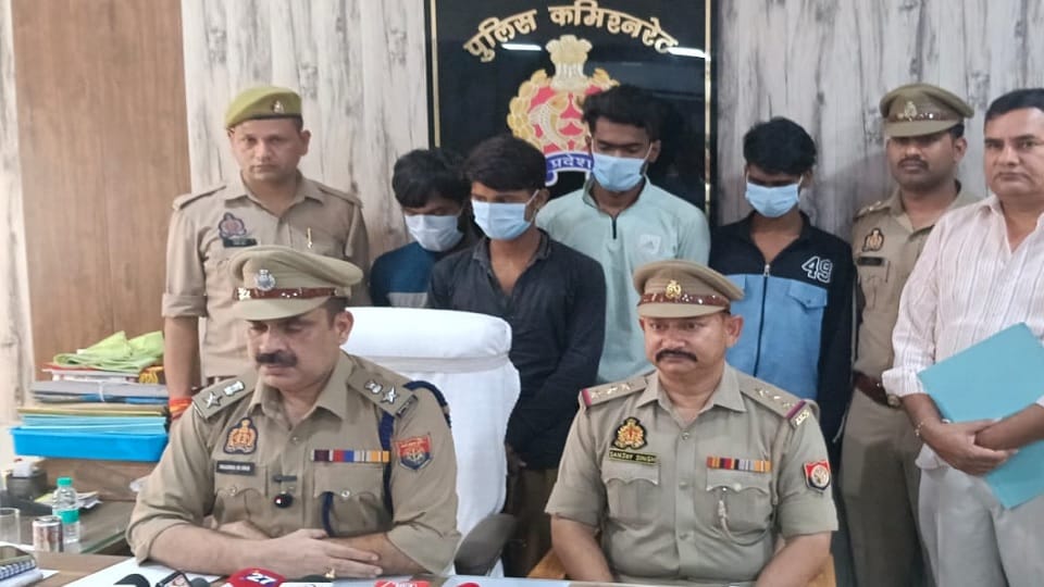 Vehicle theft gang busted; four miscreants arrested