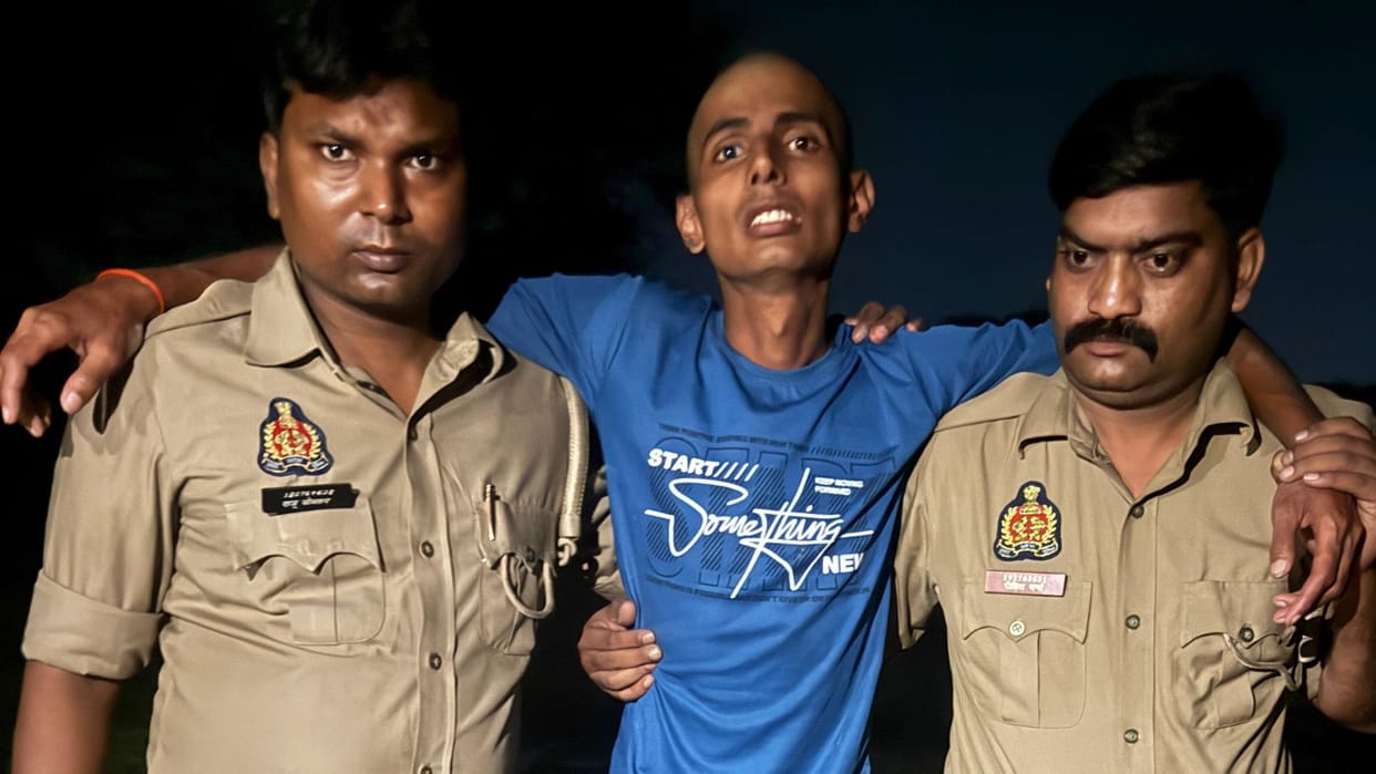 Shreya Upadhyay murder case accused Vivek Chaubey arrested in police encounter in Varanasi