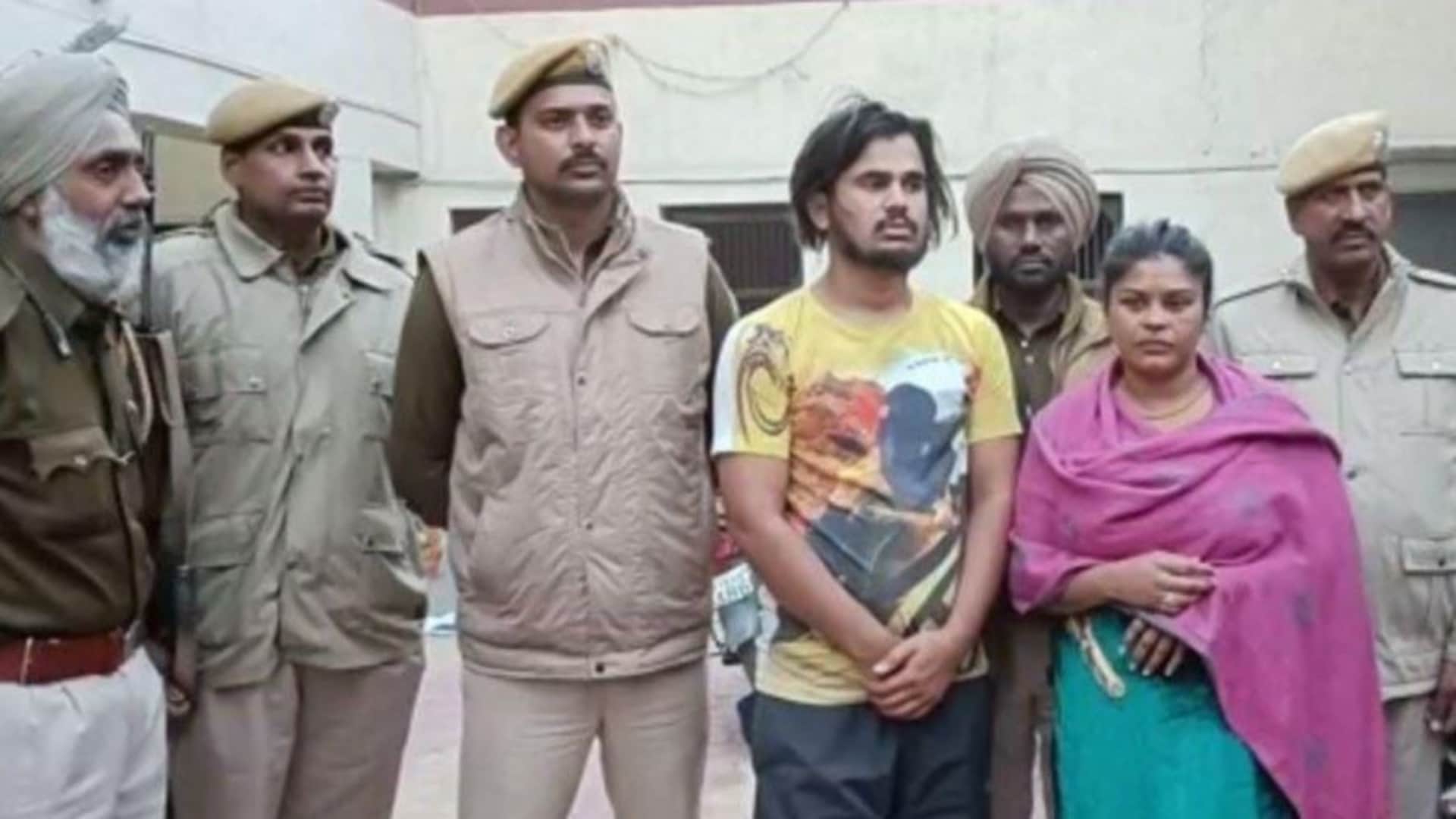 पुलिस हिरासत में पति-पत्नी