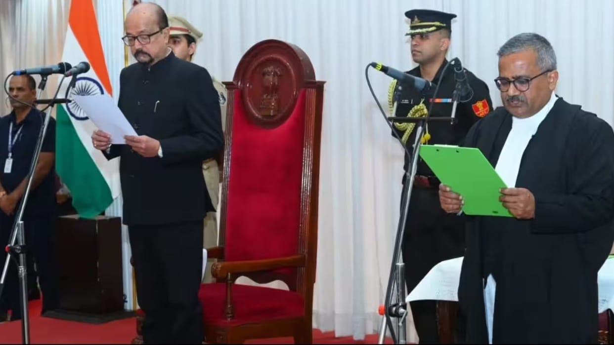 Krishnaram Mahapatra becomes the new Chief Justice of the Chhattisgarh High Court news in hindi