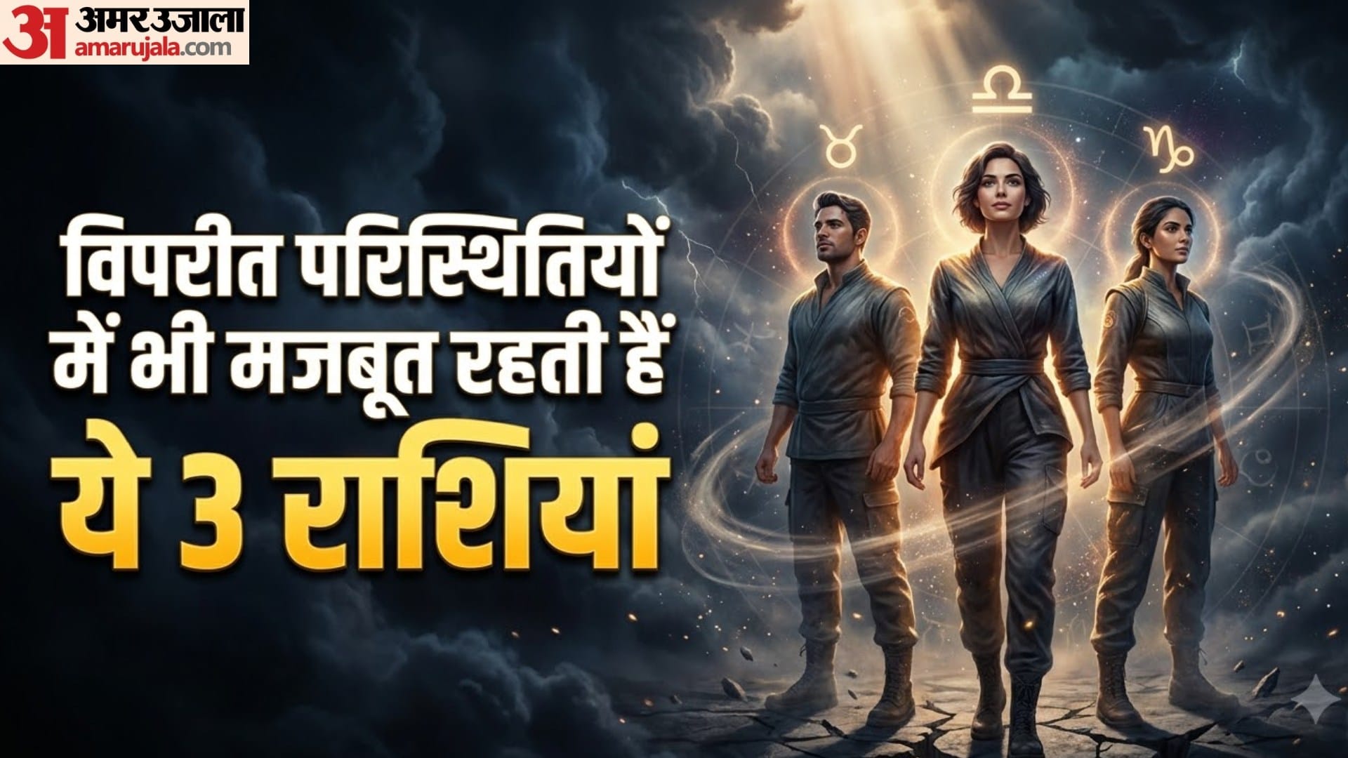 विपरीत परिस्थितियों में भी मजबूत रहती हैं ये 3 राशियां