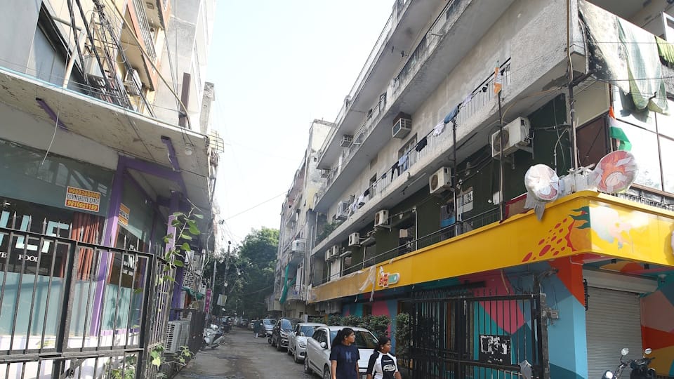 Delhi Building Collapse PG Runs in Cramped Lanes Rent high As Society