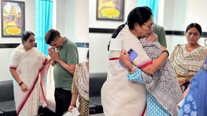 cm Rekha visited AIIMS to inquire condition of those injured in Satya Niketan incident and assured of all