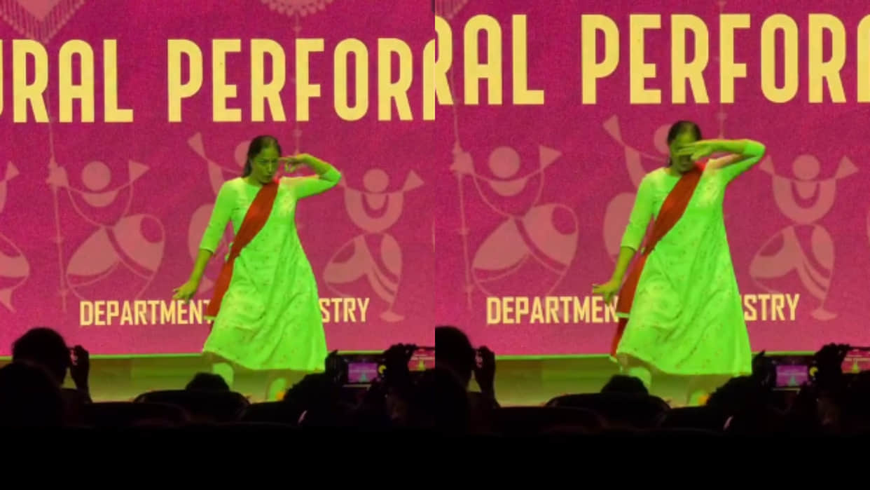 Iit bombay professor dance nainowale ne song video goes viral on social media